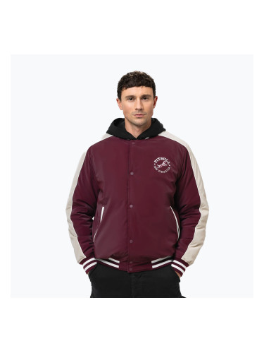 Мъжко яке Pitbull Manolito Baseball burgundy