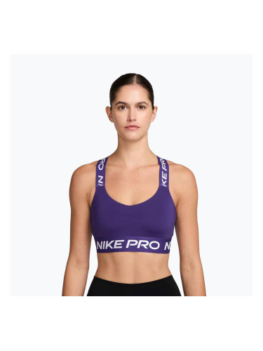 Спортен сутиен Nike Pro Light-Support court purple/court purple/white