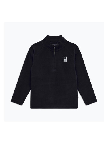 LEGO Lwsinclair 702 черен детски поларен суитшърт