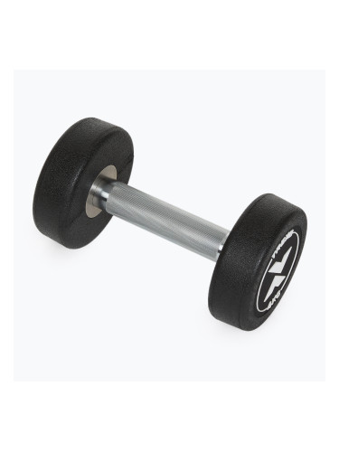 Гумен чугунен дъмбел XTREXO Pro 4 kg black
