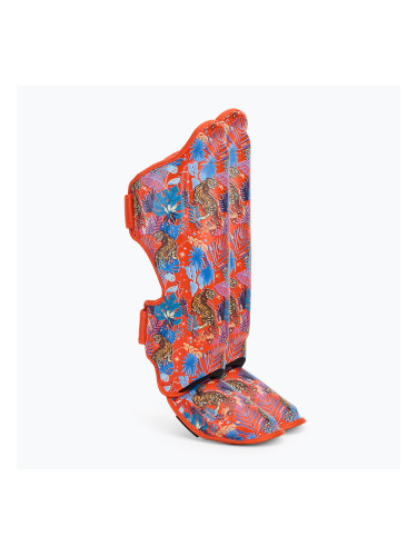 Протектори за подбедрици и стъпала Top King Wild Tiger Tiger orange