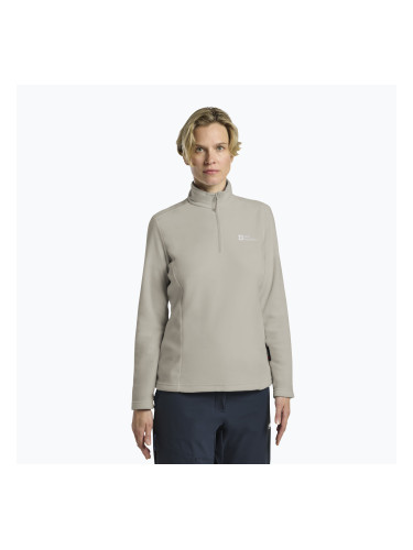 Дамски суитшърт за трекинг Jack Wolfskin Taunus Hz pale sand