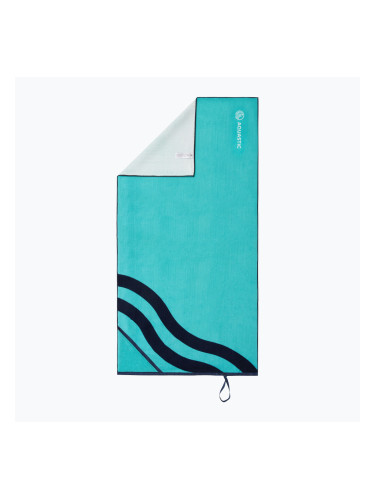 AQUASTIC Вълнообразна синя/зелена кърпа