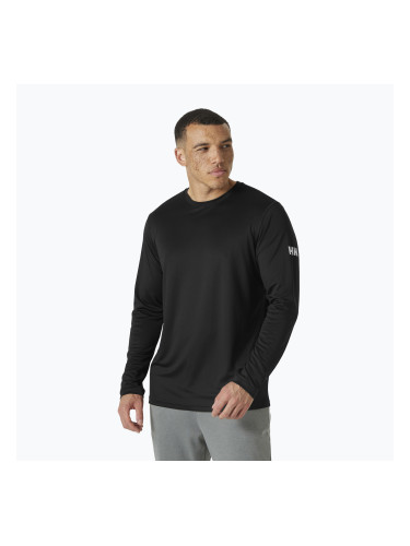 Мъжка блуза с дълъг ръкав Helly Hansen HH Tech Crew 2.0 LS ebony