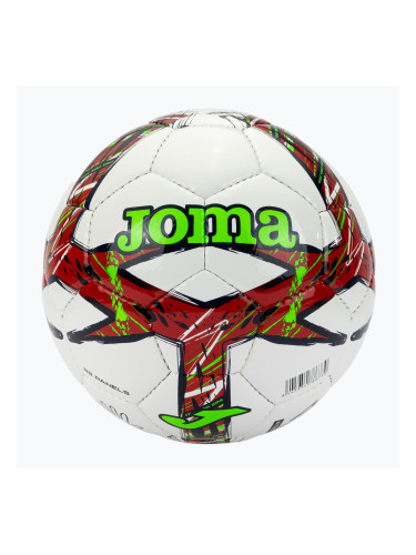 Футболна топка Joma Dali III red/fluor green размер 4