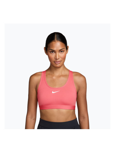 Спортен сутиен Nike Swoosh Medium Support Training Bra sea coral/white