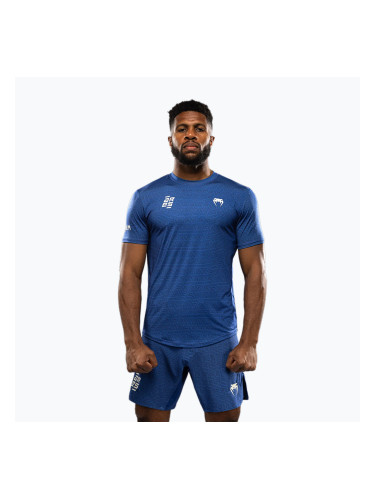 Мъжка тениска за тренировка Venum X Ares 2.0 Dry Tech royal blue