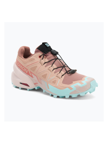 Дамски обувки за бягане Salomon Speedcross 6 mahogany rose/hushed violet/iced aqua