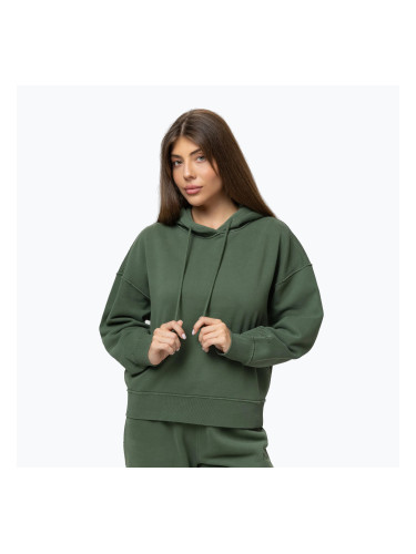 Дамски суитшърт Pitbull Lovia Hooded sage green