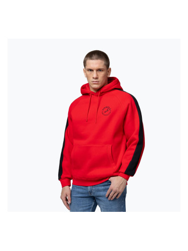 Мъжки суитшърт Pitbull San Diego Ca Hooded red