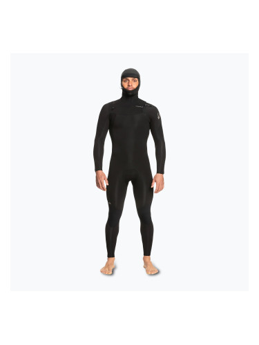Мъжки неопренов костюм за плуване Quiksilver Everyday Sessions 5/4/3 Chest Zip Hooded black