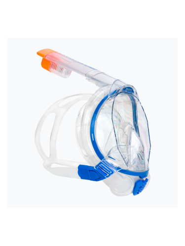 Mares Sea VU Dry + синя/прозрачна маска за гмуркане 411260