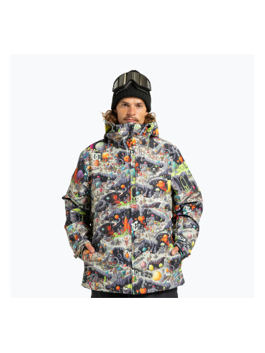 Мъжко яке за сноуборд DC Basis Print outer world black