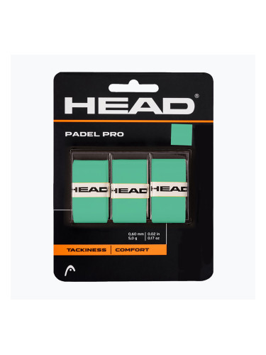 Обвивки за ракети HEAD Padel Pro 3 бр. мента