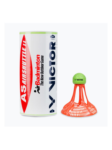 VICTOR Air Shuttle II совалки за бадминтон 3 бр. оранжеви