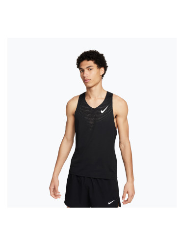 Мъжка тениска за бягане Nike AeroSwift Dri-Fit ADV black/summit white