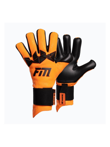 Вратарски ръкавици Football Masters Varis X PRO orange fluo