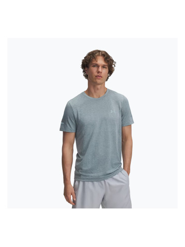 Мъжка тениска за бягане Under Armour Seamless Stride serpentine/reflective