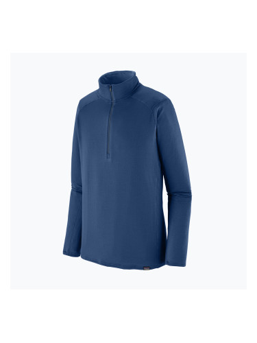 Мъжки суитшърт Patagonia Cap Termal Weight Zip Neck clement blue