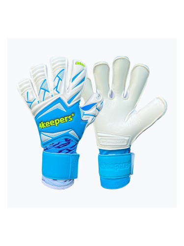 Детски вратарски ръкавици 4keepers Force V1.25 FURY RF2G Jr Blue