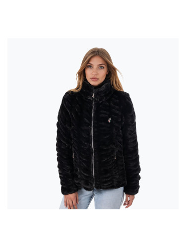 Дамско зимно яке Aulp Candy Faux Fur black