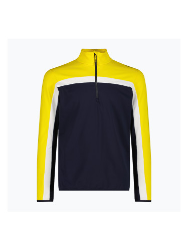 Мъжки суитшърт CMP 35L0507 Sweat black/blue/winter sun