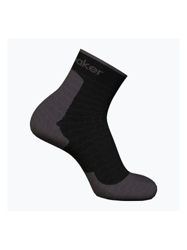 Мъжки чорапи за трекинг Icebreaker Merino Hike+ Light Mini black/obsidian