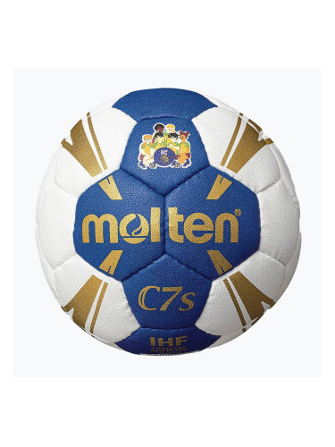 Хандбална топка Molten handball H0C1300-BW-HS white size 0