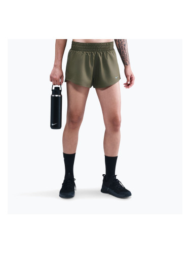 Дамски шорти Nike One Dri-Fit 3” medium olive