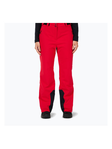 Дамски скиорски панталони Rossignol Strawpile Insulated ruby red