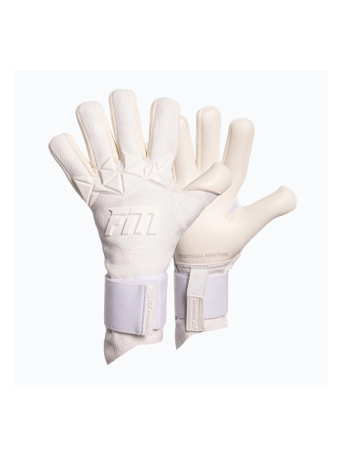 Вратарски ръкавици Football Masters Varis X PRO all white