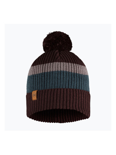 Зимна шапка BUFF Knitted Elon maroon/maroon