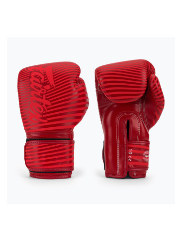 Боксови ръкавици Fairtex Microfiber Art Collections Minimalism Art red