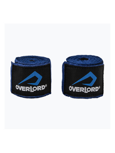 Боксови бандажи Overlord еластични 350 cm blue