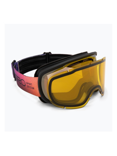 Скиорски очила Giro Roam purple faded/amber gold/yellow