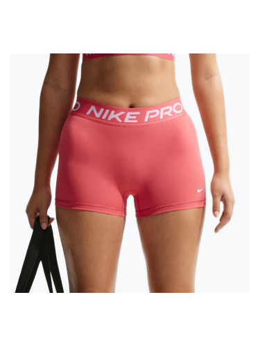 Дамски шорти Nike Pro Mid-Rise Biker 3" sea coral/white