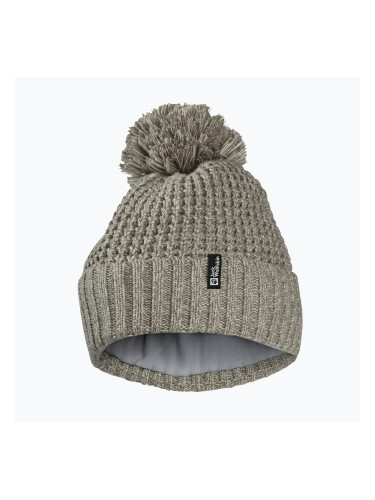 Дамска зимна шапка Jack Wolfskin Medley Knit Beanie linen