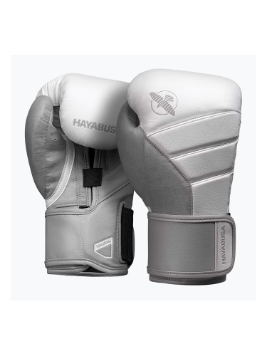Боксови ръкавици Hayabusa T3 white/grey