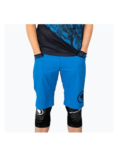 Мъжки къси панталони за колоездене Endura Singletrack Lite Short Std electric blue