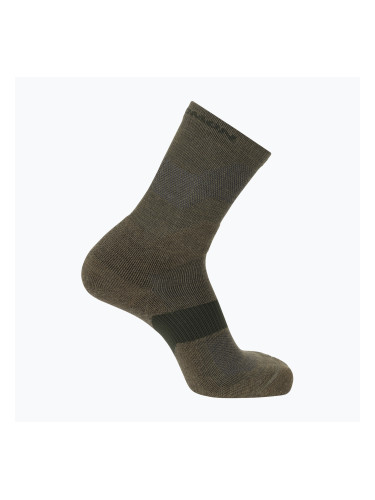 Чорапи Salomon X Ultra Crew martini olive/stone grey