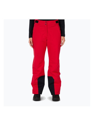 Дамски скиорски панталони Rossignol Insulated ruby red