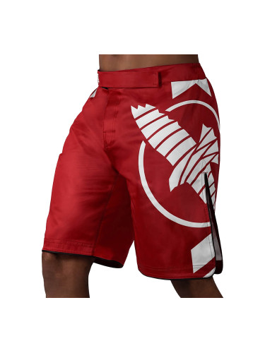 Hayabusa Icon Fight боксови шорти червени ICFS