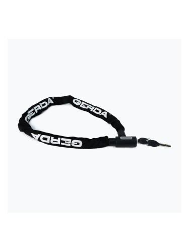 Черна ключалка за велосипед Gerda Contra 900/6V
