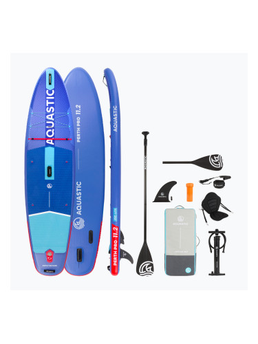 AQUASTIC SUP дъска Perth Pro 11'2" синя