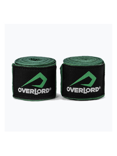 Боксьорски бандажи Overlord 400 cm zielony