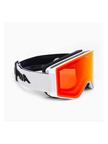 Очила за ски Alpina Narkoja Q-Lite white/orange
