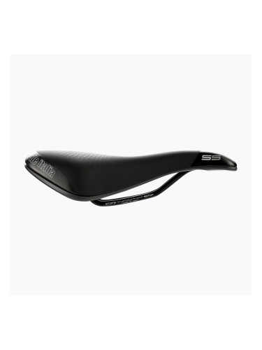 Седло за велосипед Selle Italia Sportouring S 5 Superflow, Fec Alloy Rail, Soft-Tek, Light Gel black