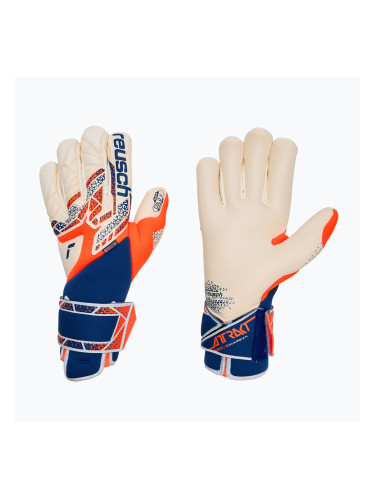 Вратарски ръкавици Reusch Attrakt Gold X Guardian shocking orange/energize blue