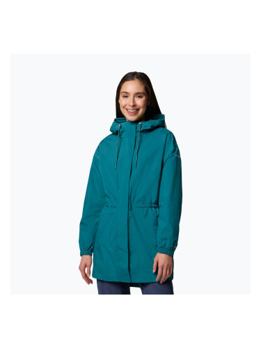 Дамско яке Columbia Splash Side II river blue/crinkle hybrid jacket