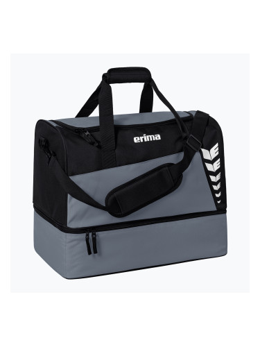 Спортна чанта ERIMA Six Wings Sports Bag With Bottom Compartment 35 l slate grey/black